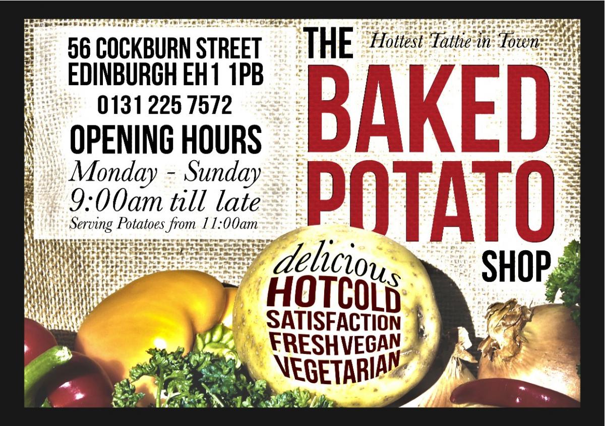 The Baked Potato Shop My Vegan Town
