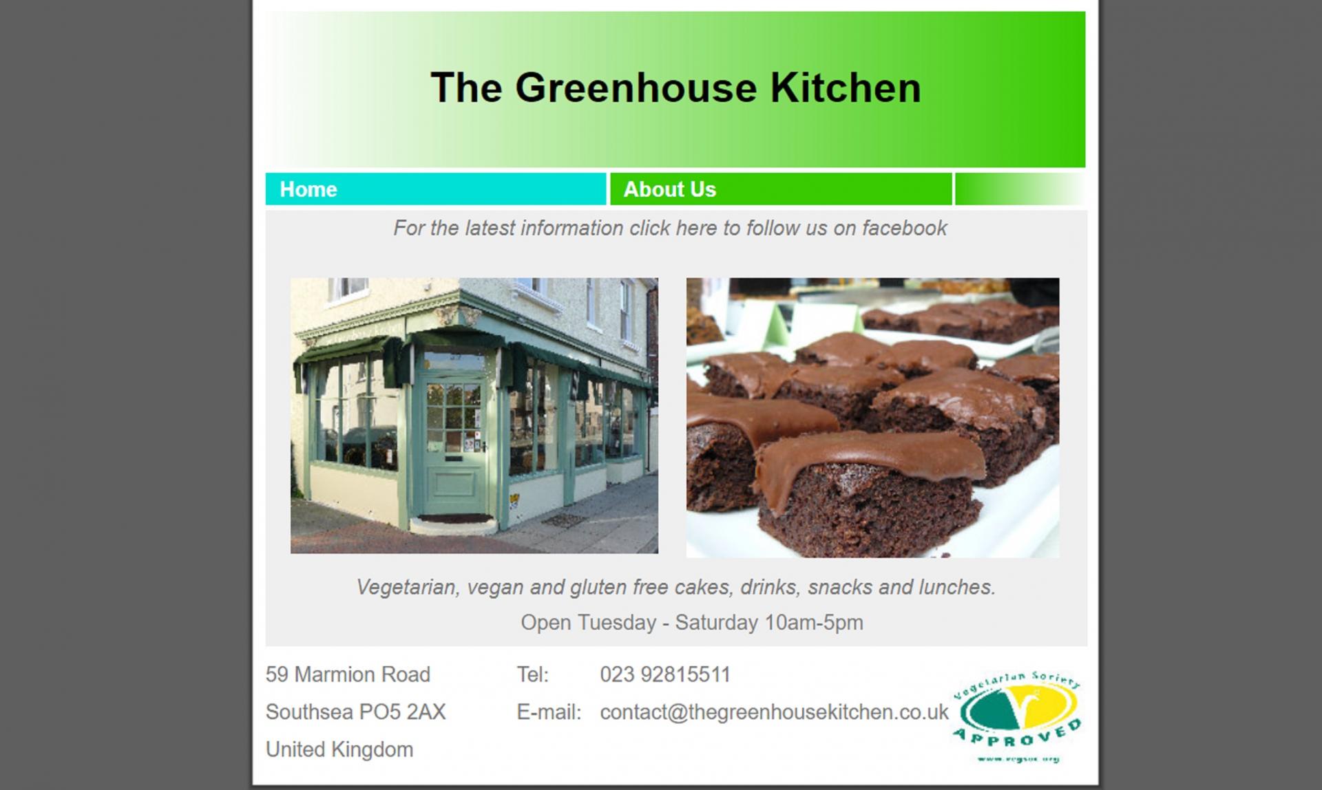 The Greenhouse Kitchen My Vegan Town