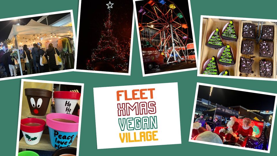 Fleet Xmas Vegan Village My Vegan Town My Vegan Town