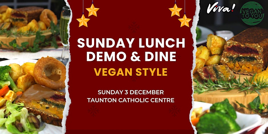 Festive Lunch Demo & Dine - Vegan Style